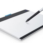 Wacom CTH-680S-DEIT Intuos Stift-Tablett (Multi-Touch, 1024 Druckstufen, Express-Keys, ) Größe M inkl. Stift (mit Radierer) schwarz/silber3