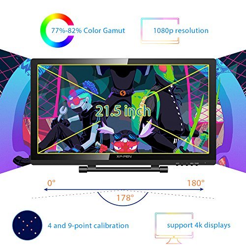 XPPen Artist 22 Pro HD IPS Grafiktablet Zeichentabletts.de